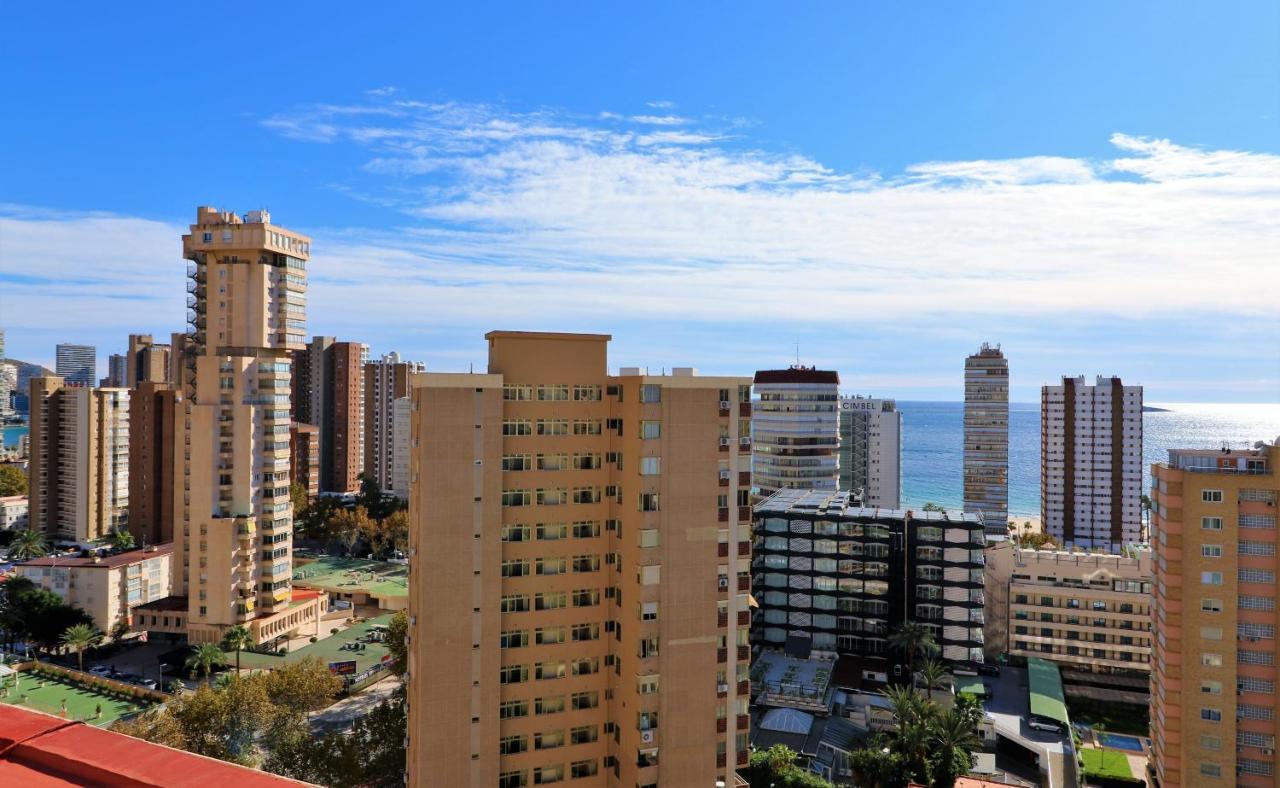 Penthouse Cervantes Sea View Benidorm Exterior foto